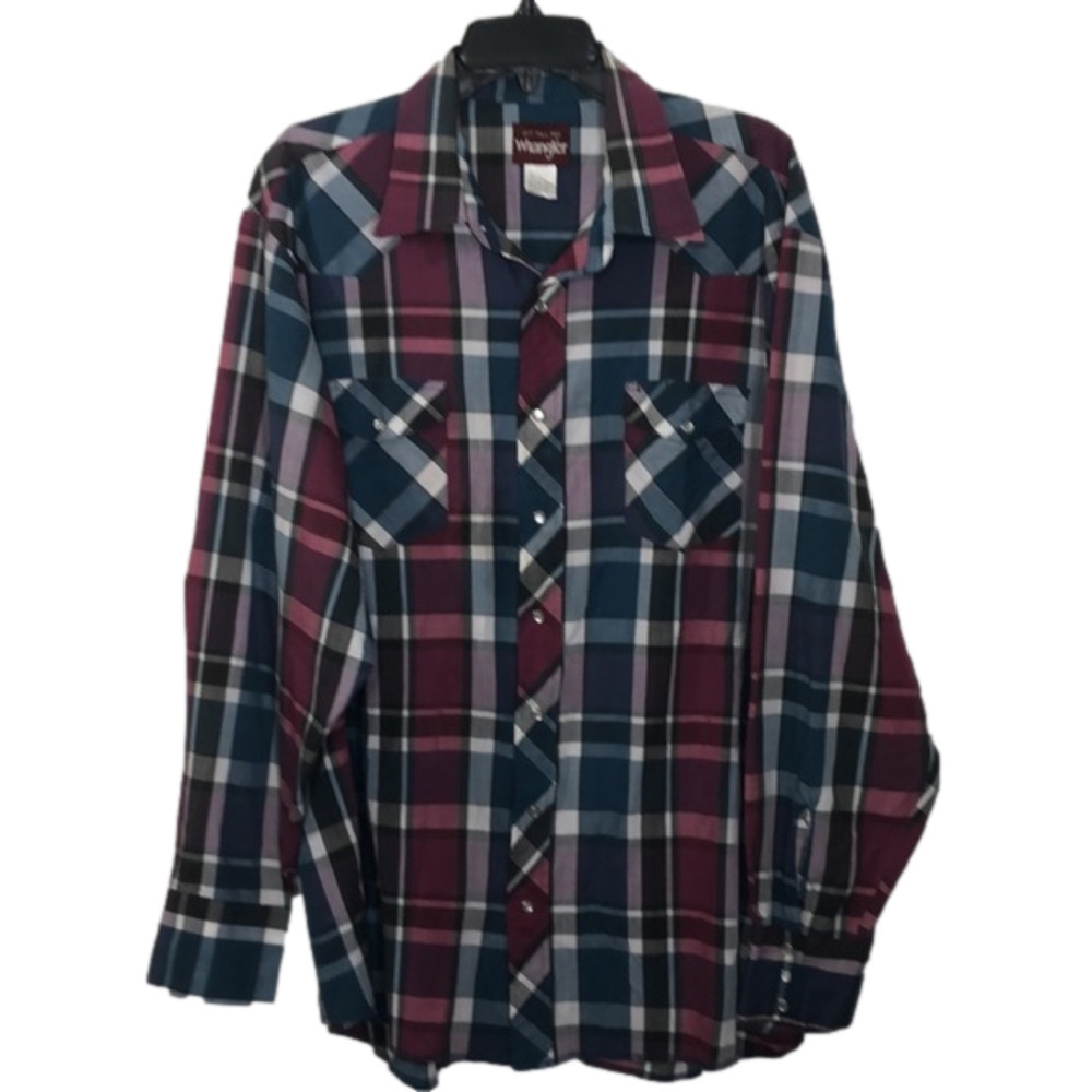 WRANGLER western long sleeve shirts, 2XT
